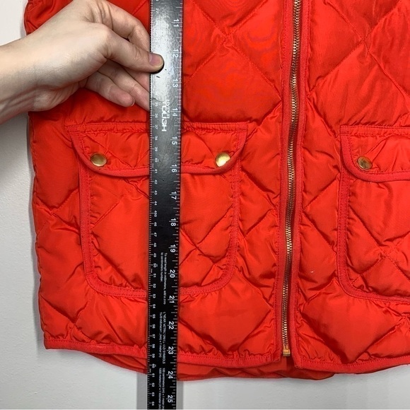 Woolrich Down Quilted Duck Puffer Vest
Red Full Zip Women's Size M with Pockets - Picture 4 of 10